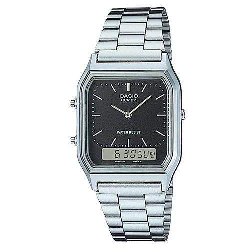 Casio AQ-230A-1DMQ Vintage Analog & Digital Watch
