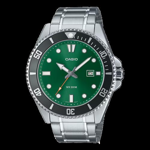 CASIO MDV-107D-3A2VDF AUTHENTIC MEN'S DIVER WATCH