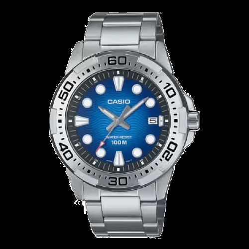 Professional Reliable Mens Dive Watch 100M - Casio MTD-140D