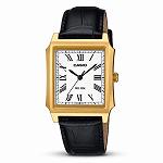 Premium Mens Leather Watch CASIO MTP-B190GL-7BV Versatile Style for Every Occasion