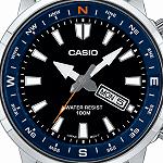 Professional Men's Stainless Watch :CASIO MTD-130D-1A2VDF Reliable Dive Timepiece