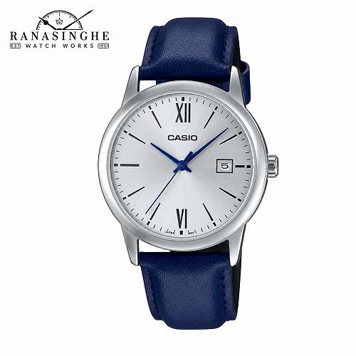 CASIO MTP-V002L-2BUDF Trusted Men's Leather Watch 2024: Versatile Casio Style