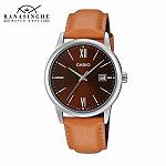 CASIO MTP-V002L-5B3 Premium Mens Leather Watch 2024 - Outstanding Style & Reliability