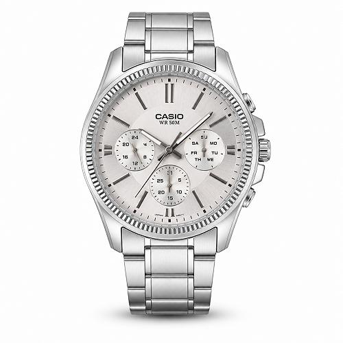 Professional Mens Analog Watch 2024: CASIO MTP-1375D-7A1V Reliable Timekeeping