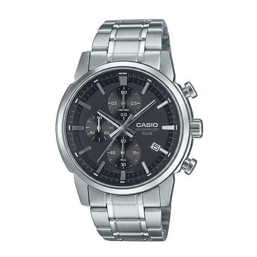Casio MTP-E510D-1A1VDF Solar Stainless Steel Men's Watch