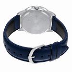 Casio MTP-V004L-2BUDF Enticer Men's Blue Dial Leather Watch