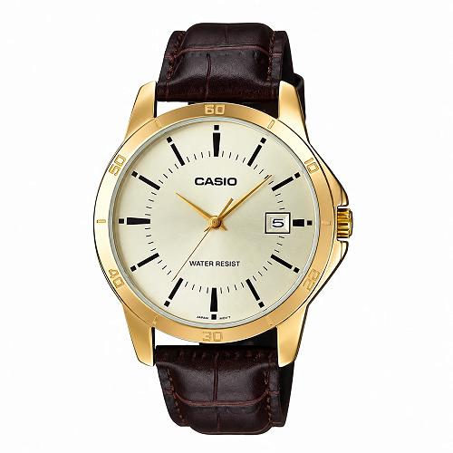 Casio Enticer MTP-V004GL-9AUDF Leather Men's Watch