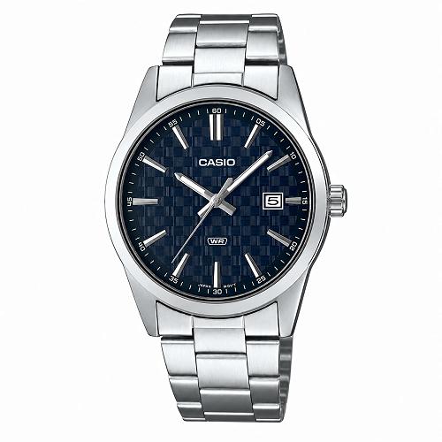 Casio MTP-VD03D-2AUDF Men's Blue Dial Stainless Steel Watch