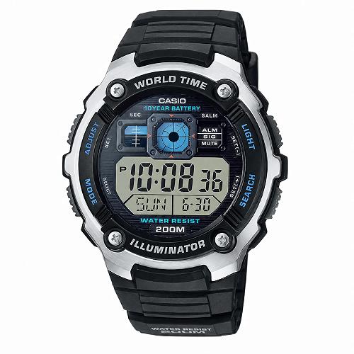 Casio AE-2000W-1AVDF Digital 200M Sports Men's Watch