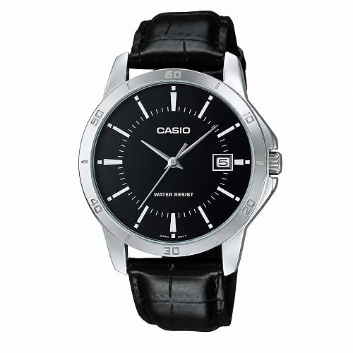 Casio Enticer MTP-V004L-1AUDF Leather Men's Watch 