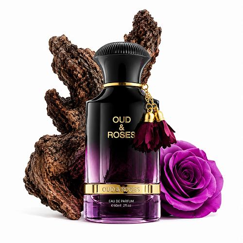Oud & Roses Eau De Parfum by Ahmed Al Maghribi (60ml)
