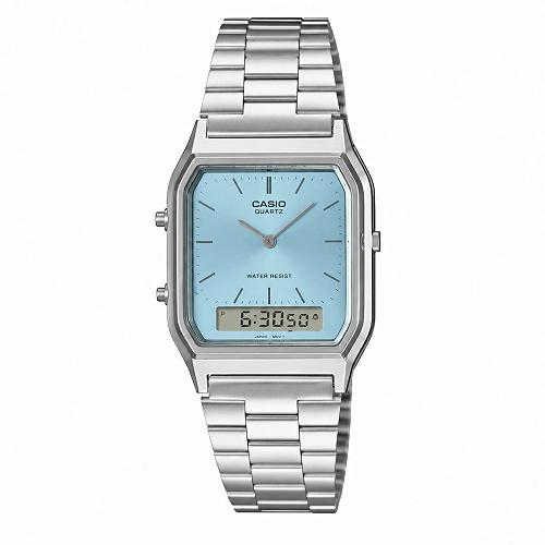 Casio Vintage AQ-230A-2A1MQY Tiffany Blue Ana-Digi Watch