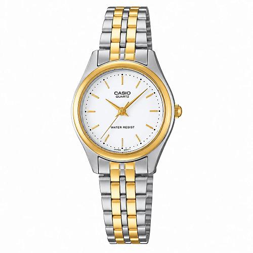 Casio LTP-1129G-7ARDF Two-Tone Women's Watch