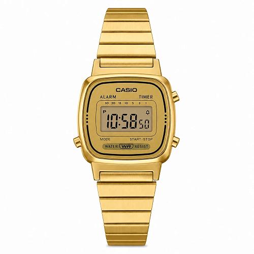 Casio LA670WGA-9DF Vintage Gold Digital Watch for Women