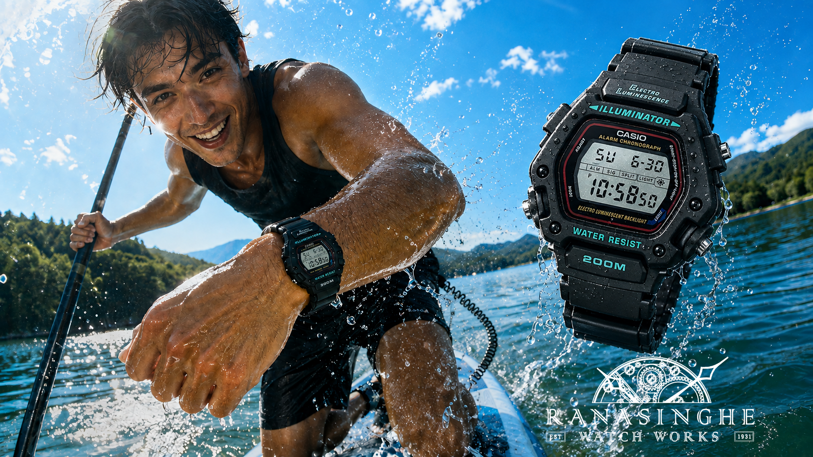 Why Casio DW-290-1V Is the Best Watch for Outdoor Sports