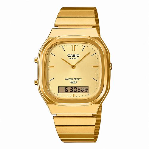 Casio Vintage AQ-240EG-9ADF Gold Analog-Digital Watch