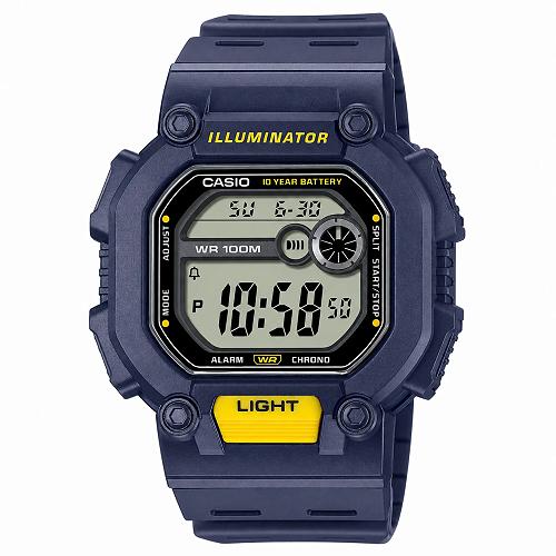 Casio Youth W-737H-2AVDF Digital 10-Year Battery Men's Watch