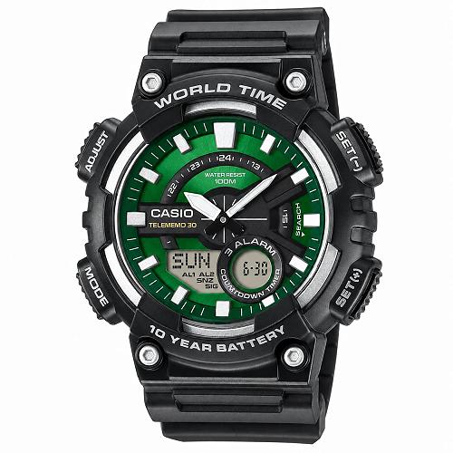 Casio Youth AEQ-110W-3A2VDF Men's Analog-Digital Watch