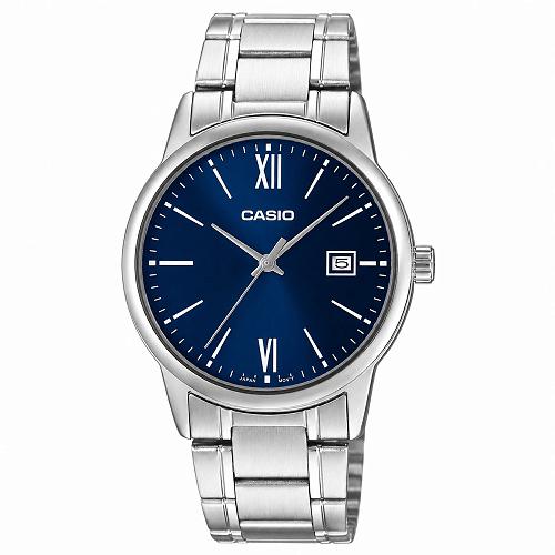 Casio MTP-V002D-2B3UDF Stainless Steel Men's Watch