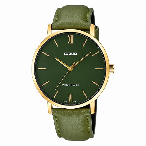Casio Enticer MTP-VT01GL-3BUDF Minimalist Men's Watch