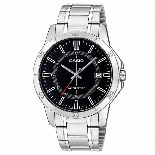 Casio MTP-V004D-1CUDF Enticer Stainless Steel Men's Watch