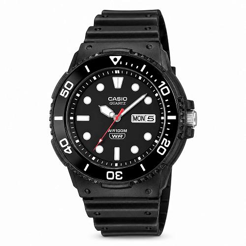Casio MRW-230H-1E1VDF Marine-Inspired Black Dial Men's Watch
