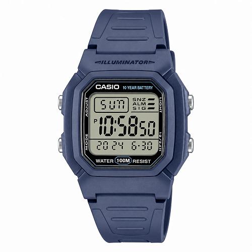 Casio Youth W-800H-2AVDF Digital Blue Accent Men's Watch