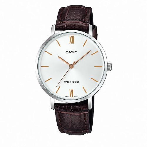 Casio Enticer LTP-VT01L-7B2UDF Leather Women's Watch