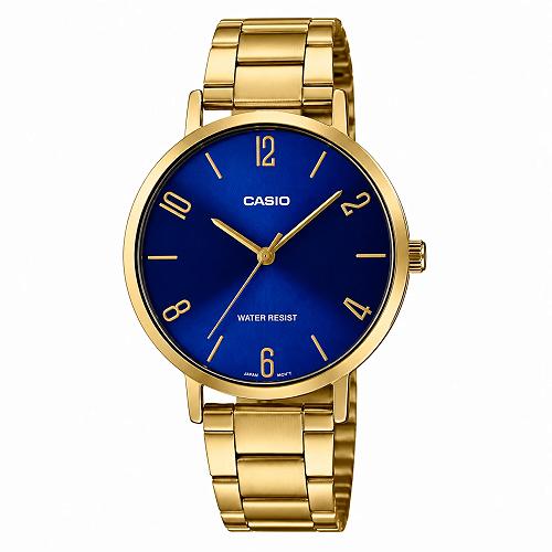 Casio LTP-VT01G-2BUDF Enticer Gold Stainless Steel Women's Watch
