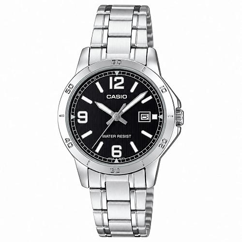 Casio LTP-V004D-1B2UDF Enticer Women's Stainless Steel Watch