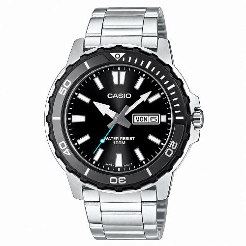 Casio MTD-125D-1A3VDF Enticer Men's Stainless Steel Watch