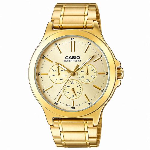 Casio MTP-V300G-9AUDF Gold Dial Men's Watch