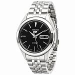 Seiko 5 SNKL23J1 Automatic Black Dial Stainless Steel Men's Watch