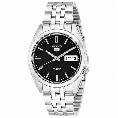 SEIKO 5 SNK357K1 Textured Blue Dial Automatic Men's Watch