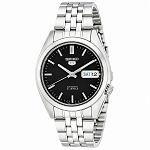 SEIKO 5 SNK357K1 Textured Blue Dial Automatic Men's Watch