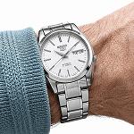 Seiko 5 SNKL41J1 Automatic White Dial Men's Watch