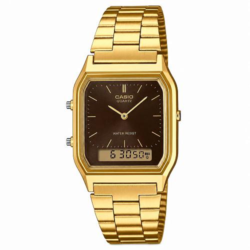 Casio AQ-230GA-5AMQYDF Vintage Gold Unisex Watch