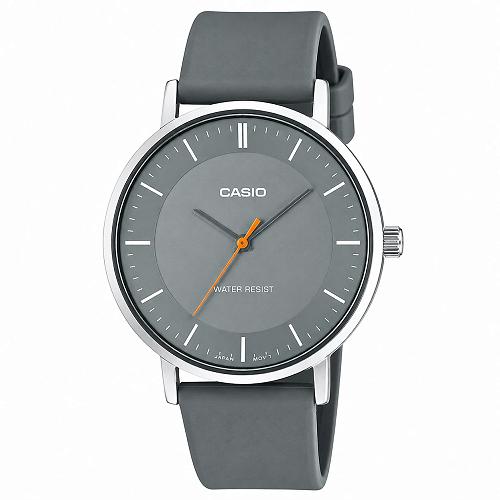 Casio MTP-VT04L-8EDF Minimalist Men's Leather Watch