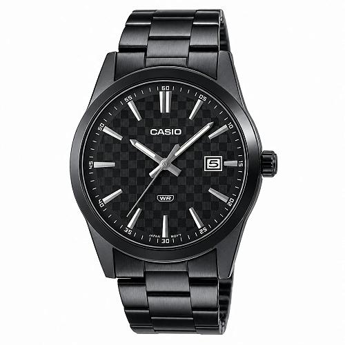 Casio Enticer MTP-VD03B-1AUDF Black Ion-Plated Men's Watch