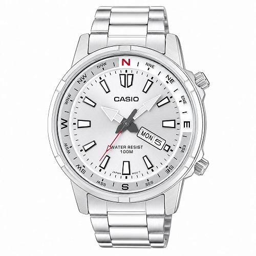 Casio MTD-130D-7AVDF Enticer Stainless Steel Men's Watch