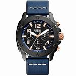 Fossil FS5066 Grant Chronograph Blue Dial Men's Watch