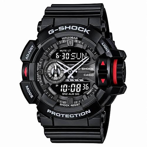 Casio G-Shock GA-400-1B Big Case Analog-Digital Watch