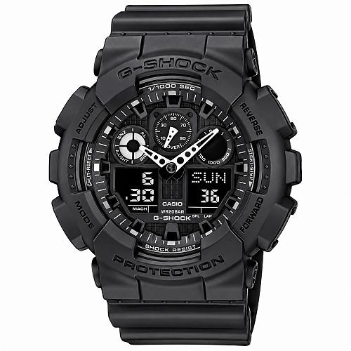 Casio G-Shock GA-100-1A1DR Matte Black Men's Watch