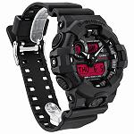 Casio G-Shock GA-700BBR-1ADR Black & Red Men's Watch