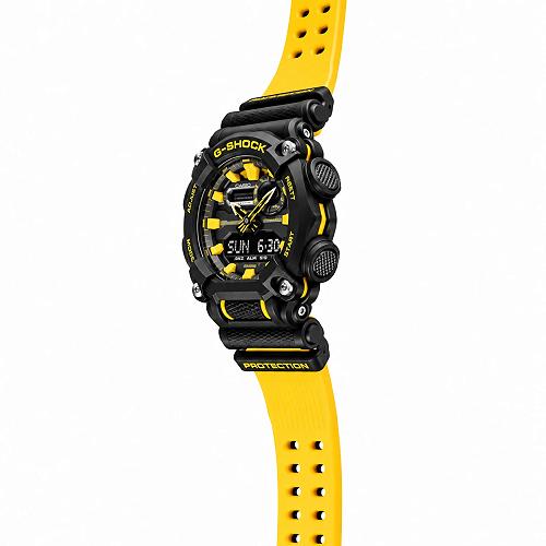 G-Shock GA-900A-1A9DR Yellow Accent Industrial Watch