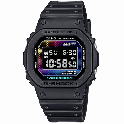 Casio G-Shock DW-5600RW-1DR Rainbow Brick Watch