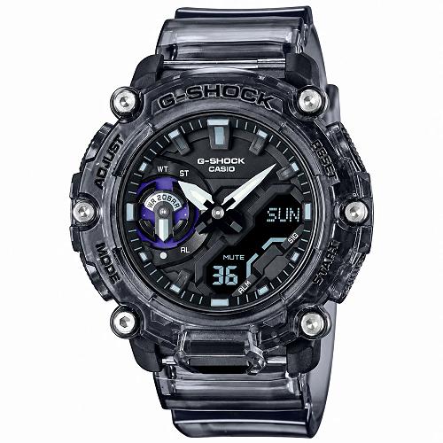 G-Shock GA-2200SKL-8A Translucent Grey Sound Wave Men's Watch