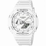 Casio G-Shock GA-2100-7A7DR White Octagonal Men's Watch