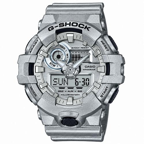 Casio G-Shock GA-700FF-8ADR Forgotten Future Metallic Silver Men's Watch