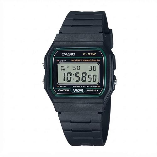 Casio F-91W-3DG Vintage Resin Digital Watch